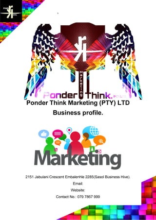 Ponder Think's company profile.