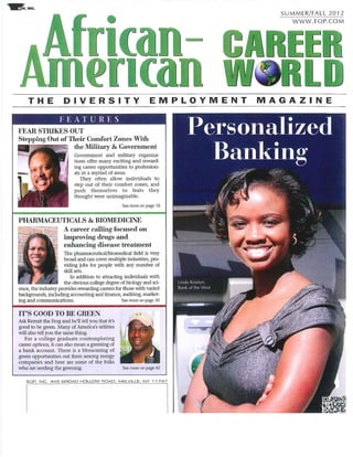 Linda Rosslyn - African American Career Magazine Article