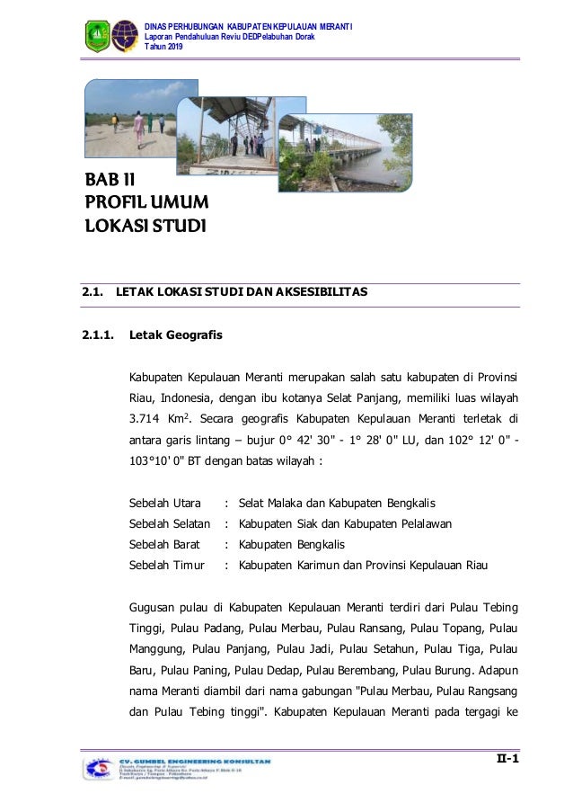3 Bab 2 Deskripsi Umum Lokasi Studi