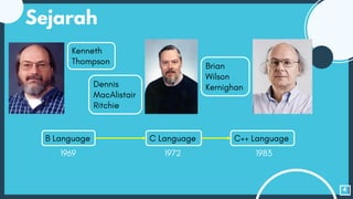 Dasar-Dasar Pemrograman - 3 Bahasa Pemrograman C | PDF