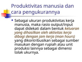 Analisis Perancangan Kerja dan Proses Produksi | PPT