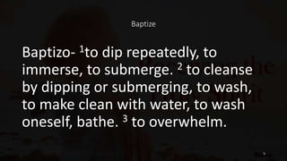 Receiving the Holy Spirit | PPTX