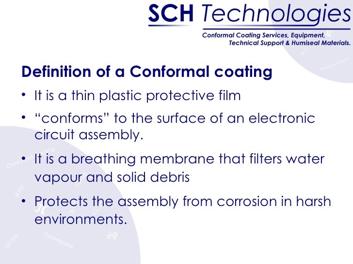 Basic Concepts Of Conformal Coating