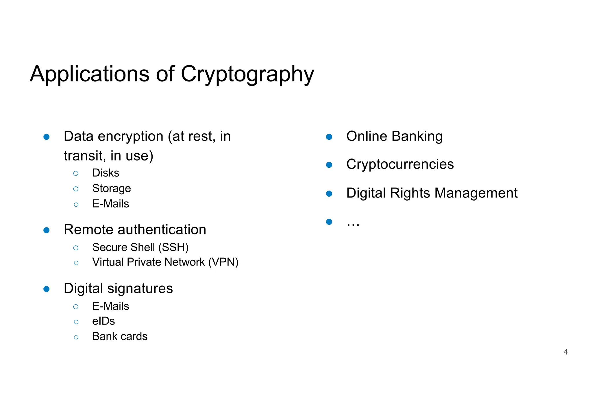 3 Basics of Cryptography Basics of Cryptography | PPT