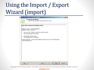 SSIS Basic Data Flow | PDF