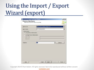 SSIS Basic Data Flow | PDF
