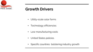 First Solar Presentation | PPTX