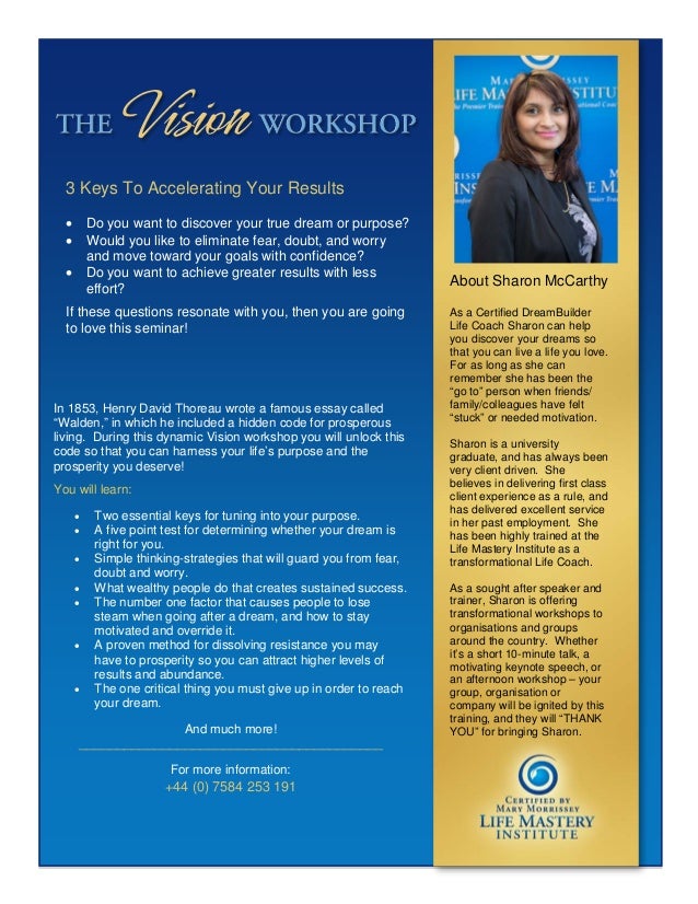 vision workshop flyer vision seminar flyers