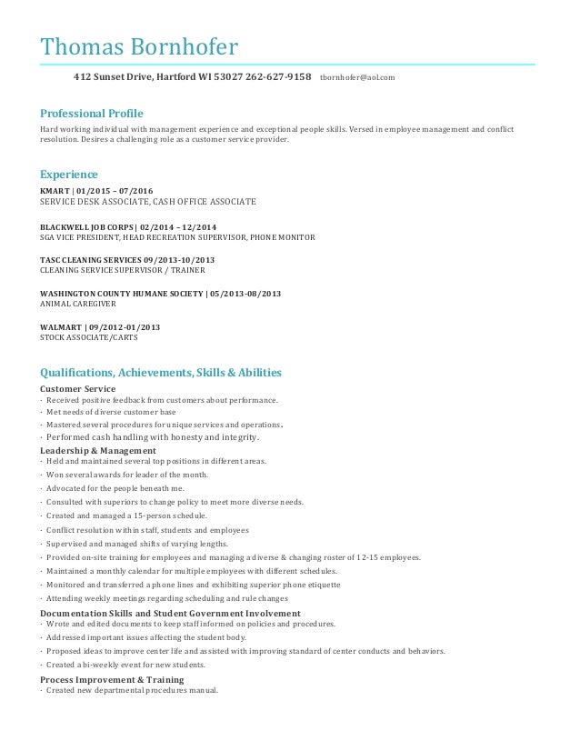 Thomas Updated Resume 2015