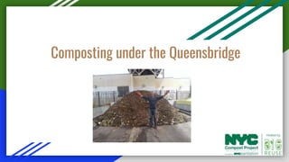 Composting under the Queensbridge
 