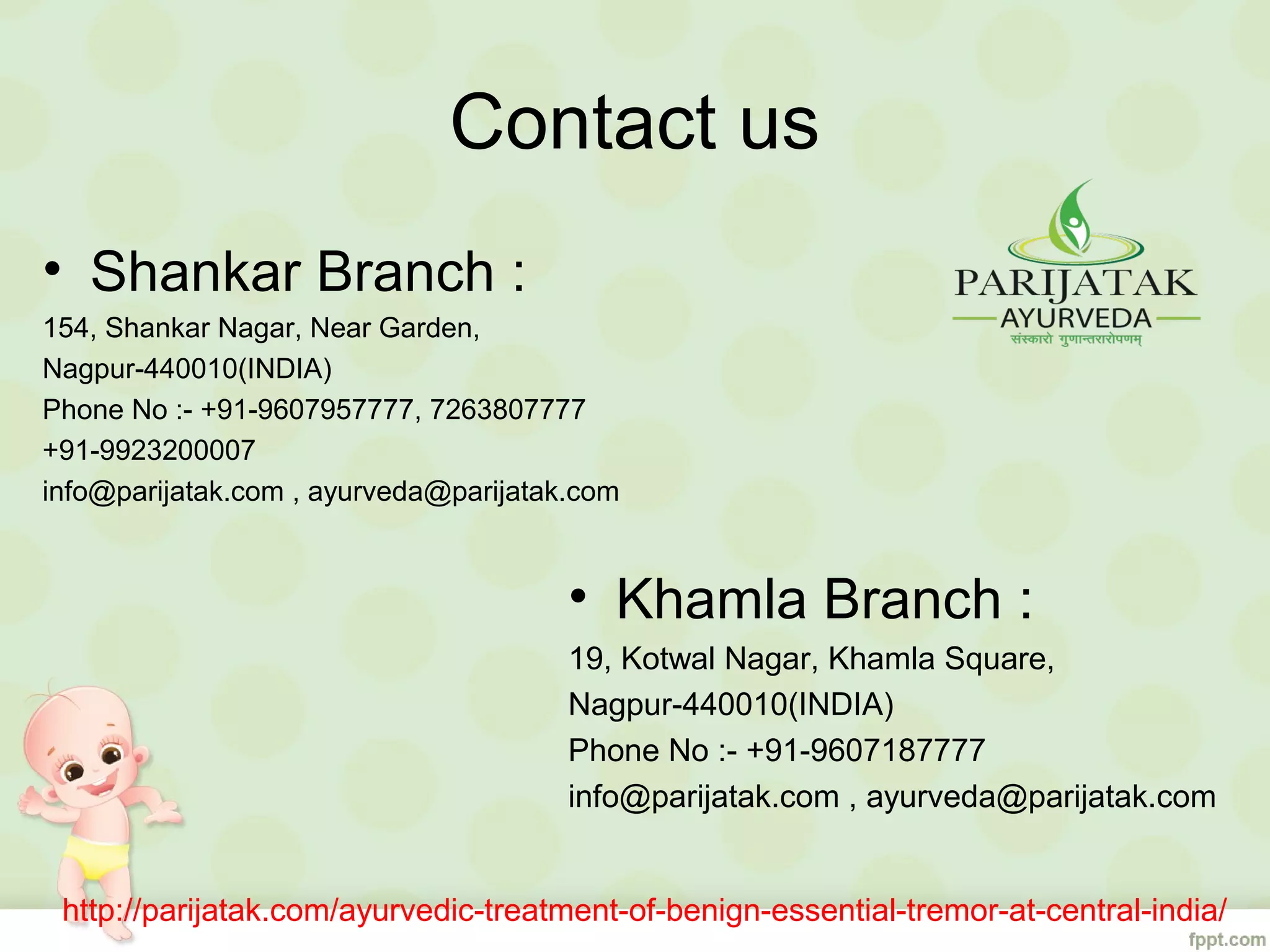 Benign essential tremor ppt