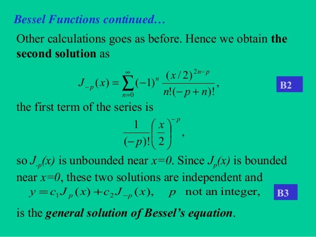 3 Bessel S Functions