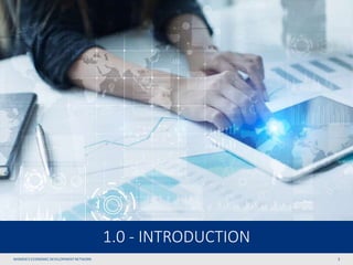 WOMEN’S ECONOMIC DEVELOPMENT NETWORK 3
1.0 - INTRODUCTION
 