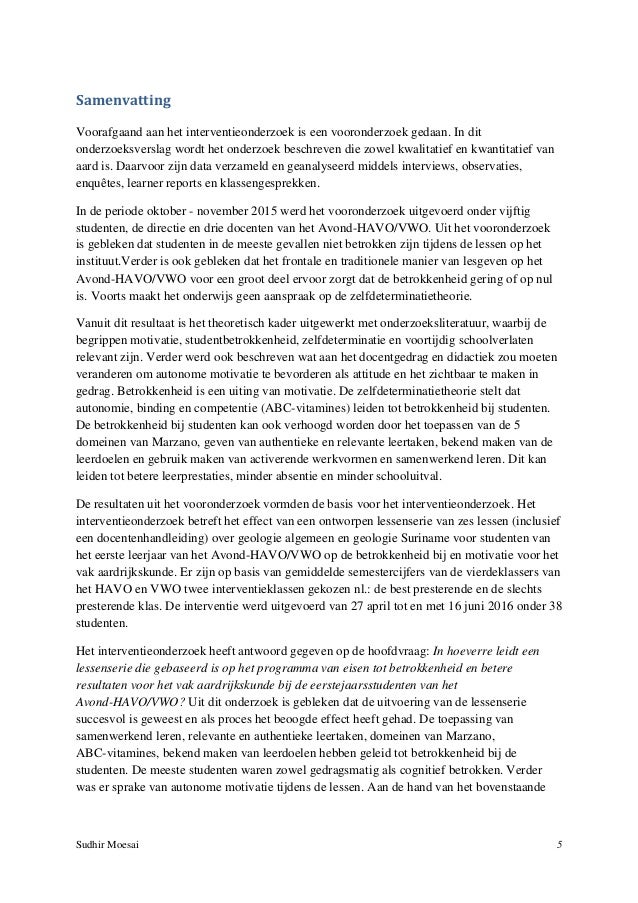 Master thesis kwantitatief onderzoek