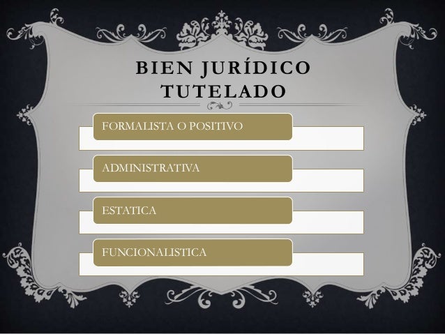 bien juridico tutelado