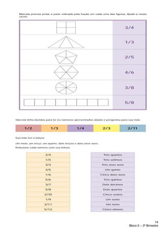 14
Bloco 5 – 3º Bimestre
 