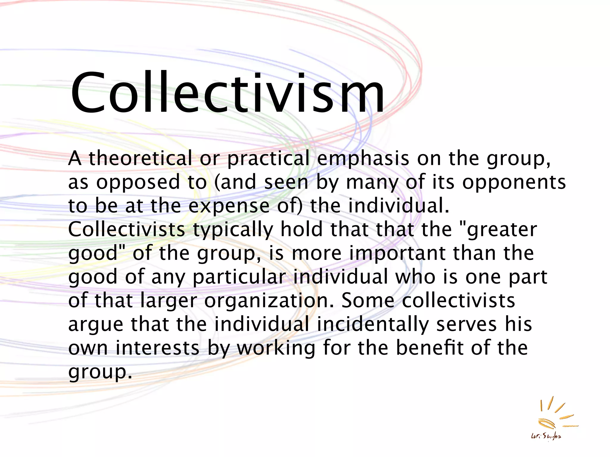 "Isms" of Philosophy