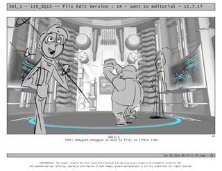 '3Below' Episode 119 Storyboard Sequence | PDF