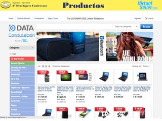 2º Developers Conference
Argentina - Abril 2014
Productos
 