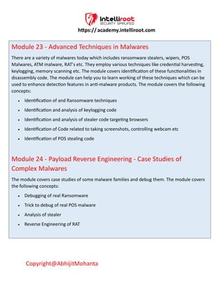 python for reverse engineering and malware analysis |... Malware Analysis and Reverse Engineering Training | PDF