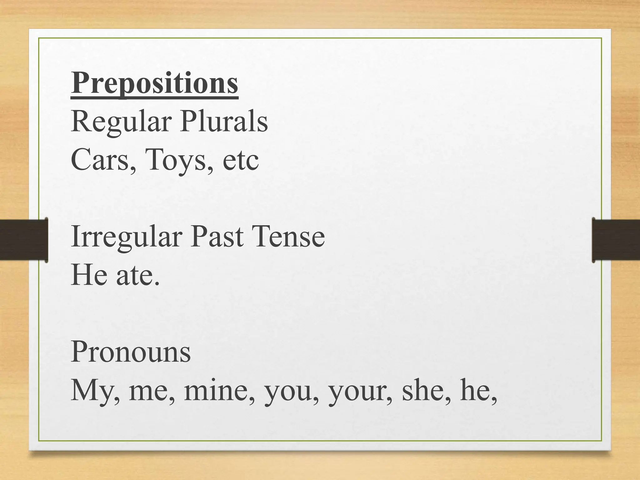 3 browns stages. brown stages of language development | PPT