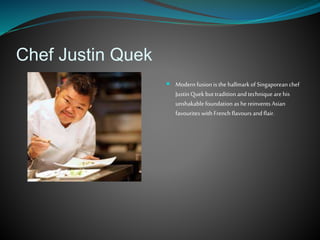 Chef Bruce Lim : Modernizing Filipino Cuisine | PPTX