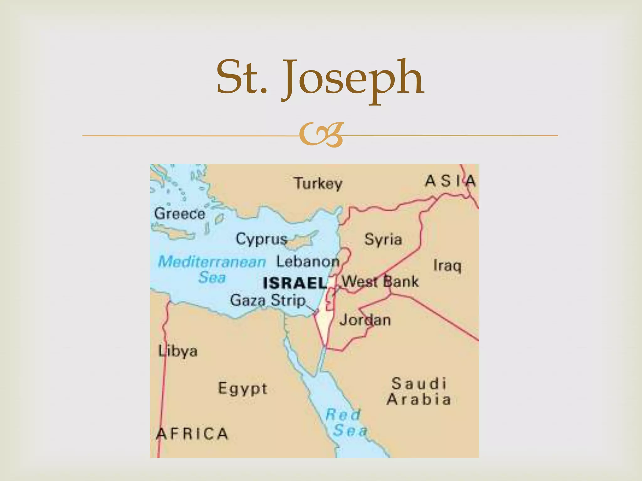St. Joseph
     
 