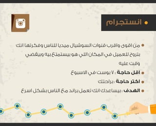 المحتوى على مواقع السوشيال ميديا