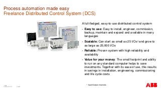 ABB's Distributed Control Systems for Sugar Manufacturing Processes | PDF