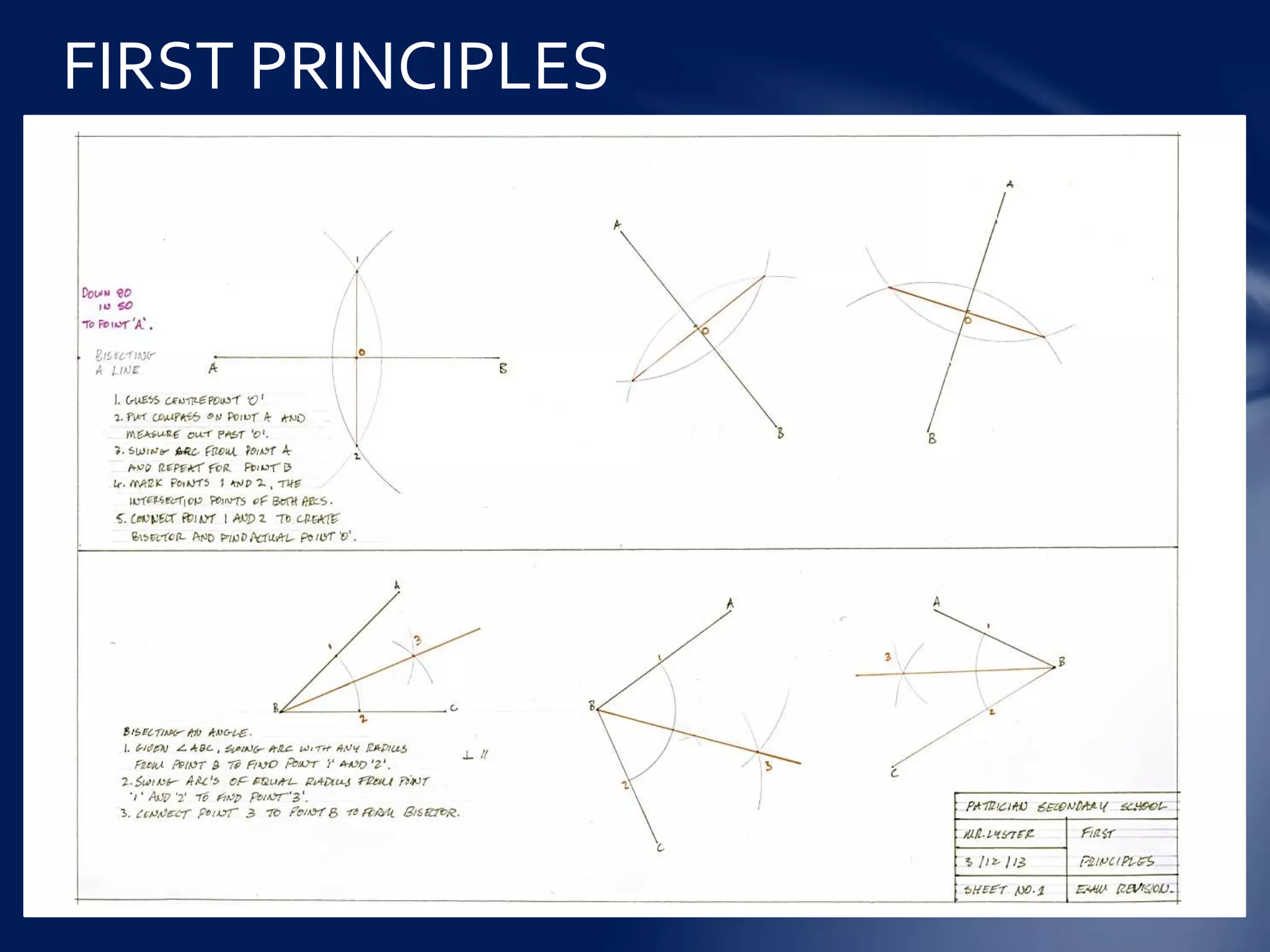 JUNIOR CERTIFICATE: TECHNICAL GRAPHICS NOTES | PDF