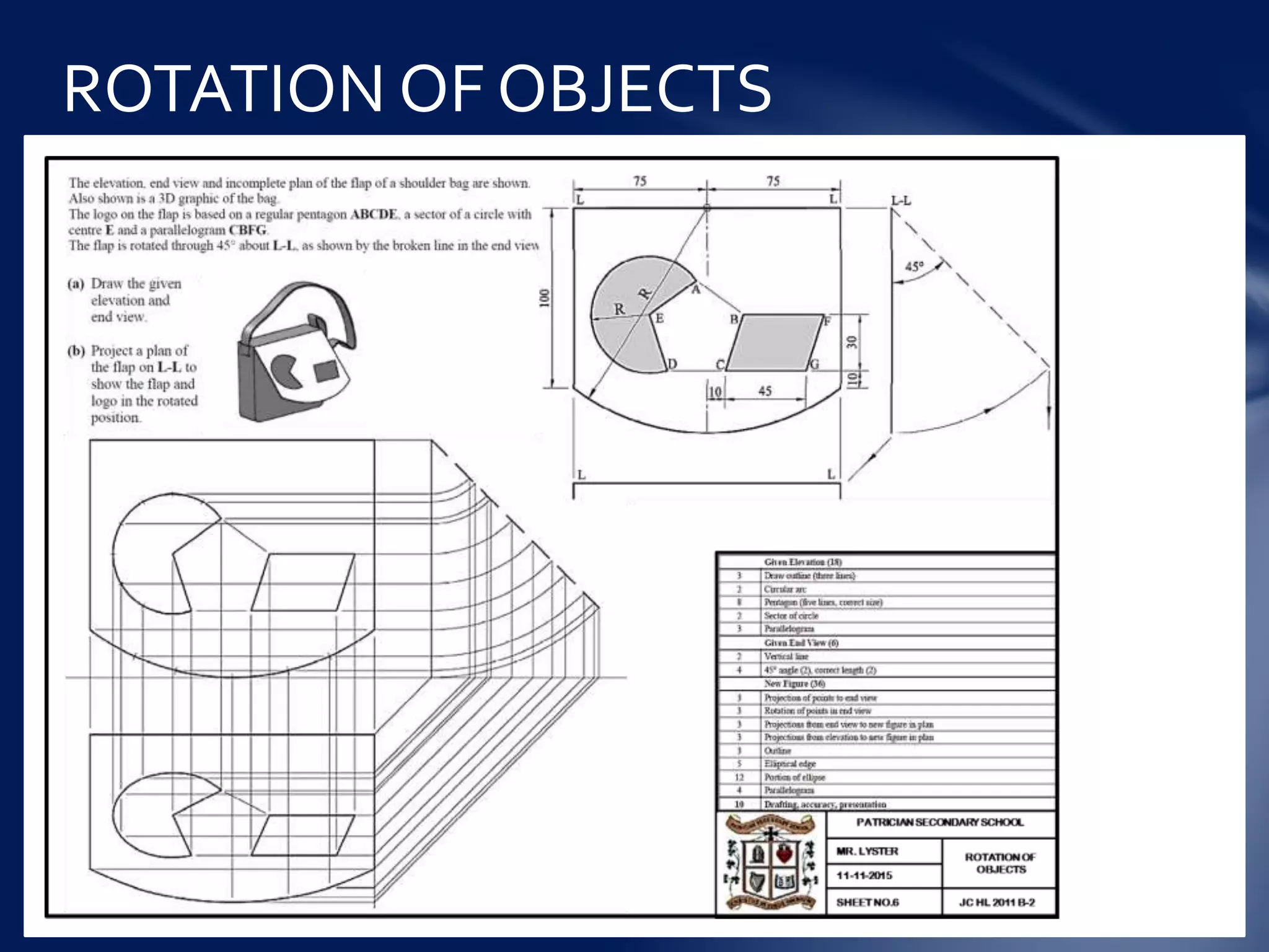 JUNIOR CERTIFICATE: TECHNICAL GRAPHICS NOTES | PDF
