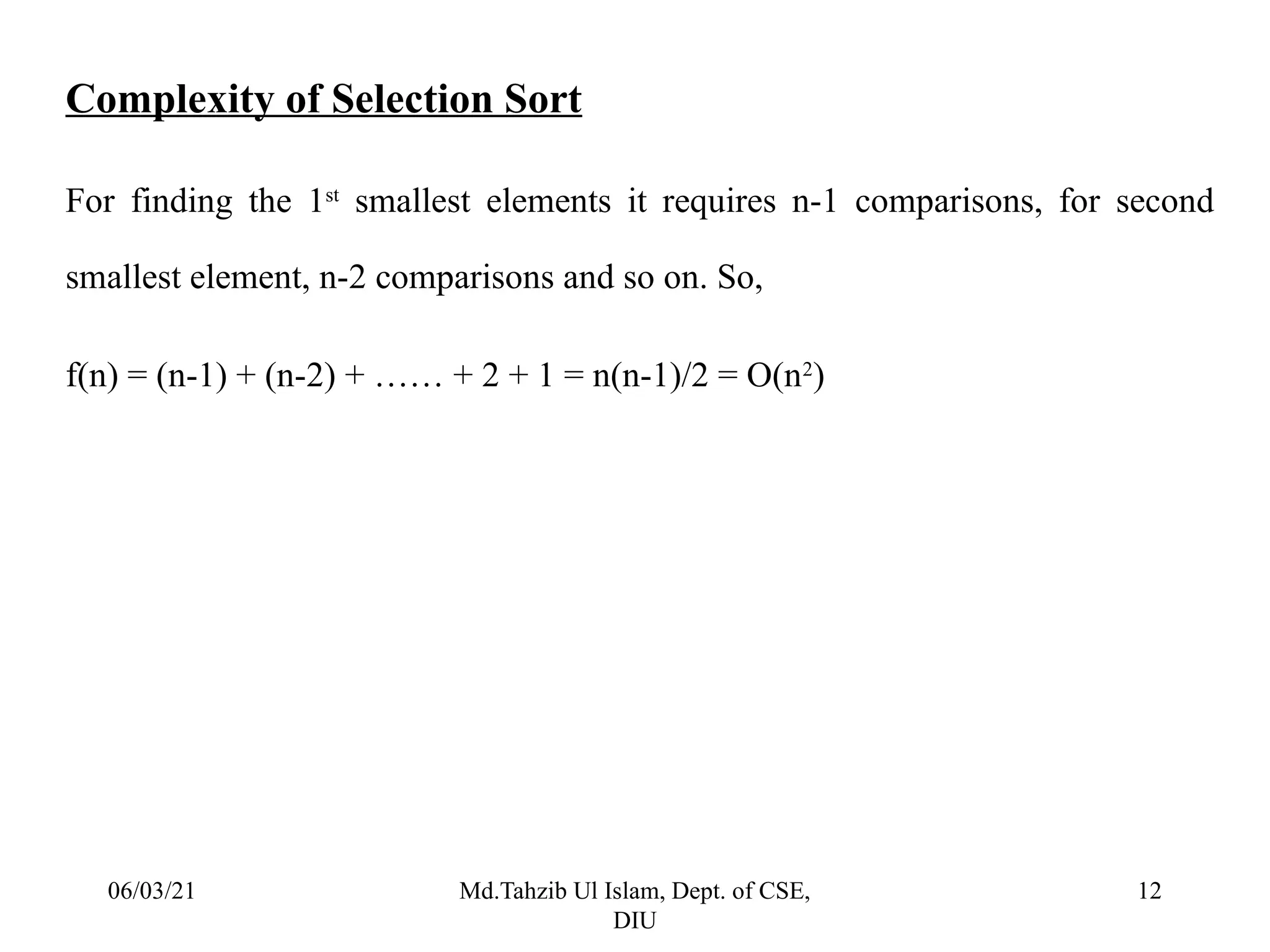 3_Bubble Sort,Insertion Sort & Selection Sort.pptx