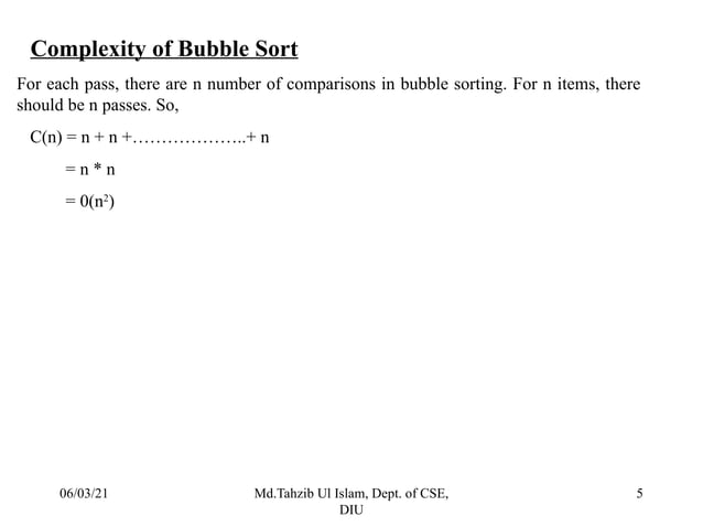 3_Bubble Sort,Insertion Sort & Selection Sort.pptx