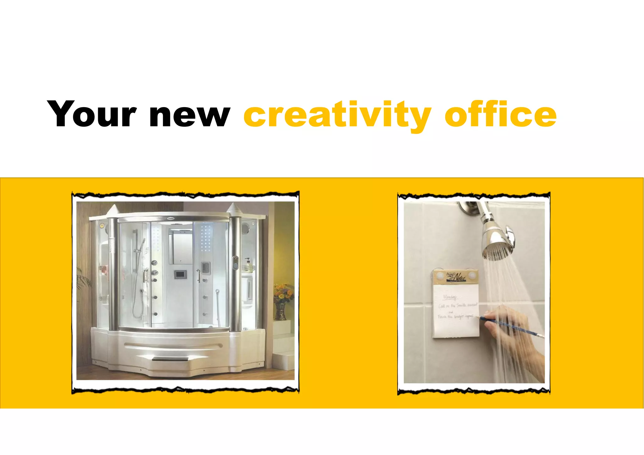 Your new creativity office
 