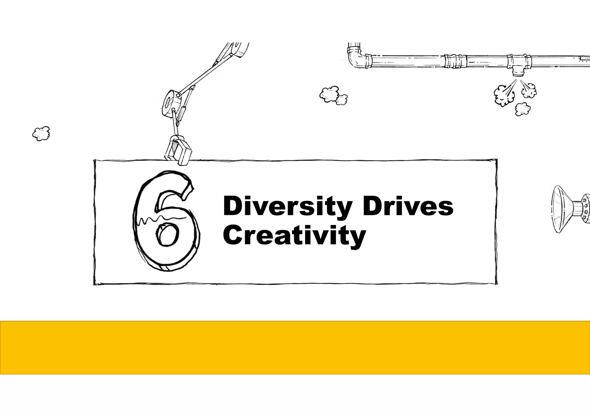 Diversity Drives
Creativity
 
