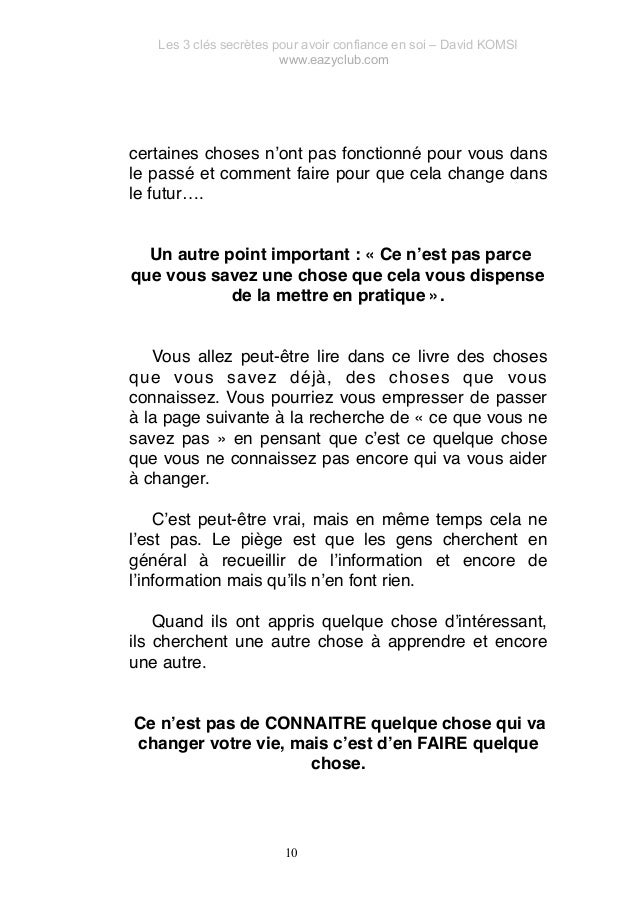 3c confiance