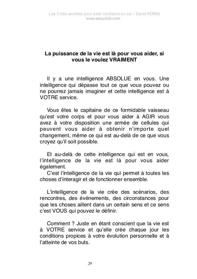3c confiance