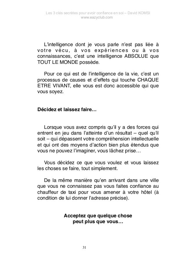 3c confiance