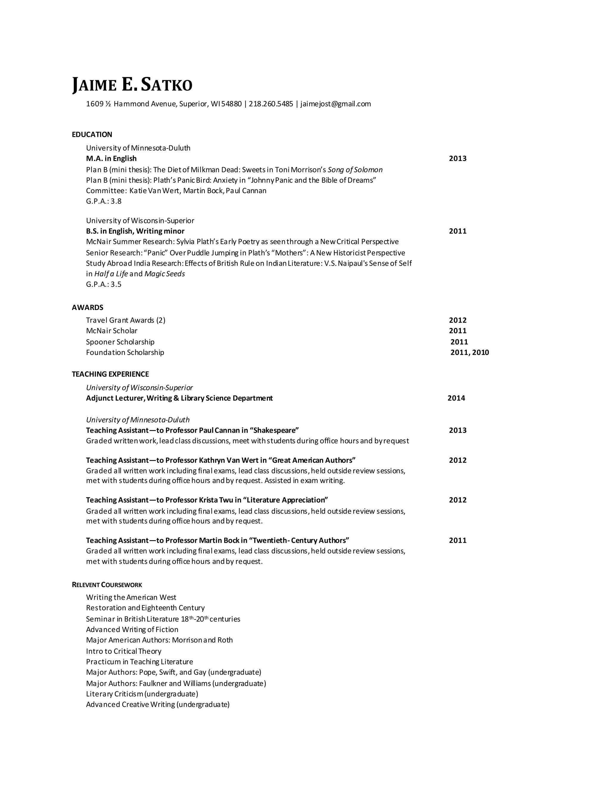 Curriculumvitae2014 docx Curriculumvitae2014 docx