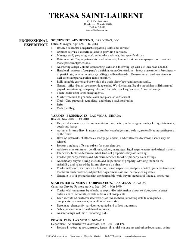 las vegas resume services