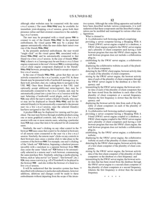zebedo patent 8769016