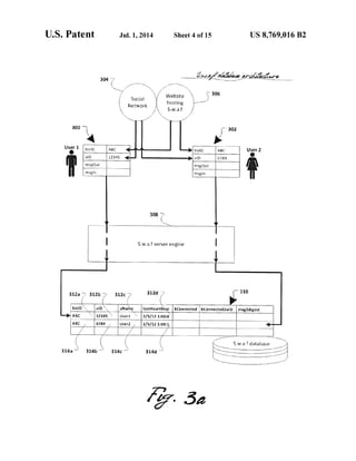 zebedo patent 8769016