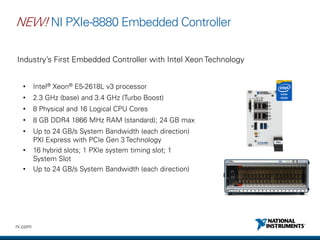 NI Delivers Next-Generation Test Systems with PXI | PDF