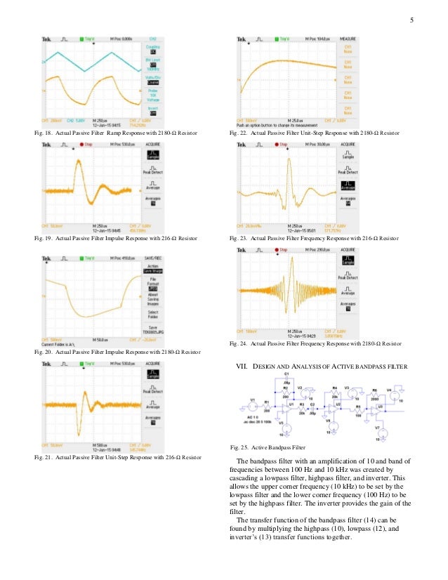 passive bandpass filter