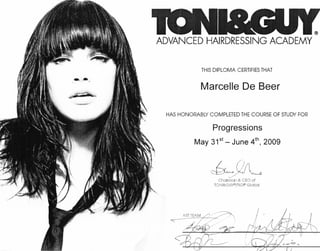 090531 TGI Progressions