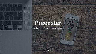 Preenster retail presentation (PDF)
