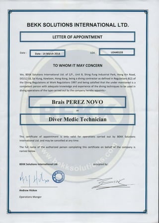 Brais Novo_Letter of Appointment