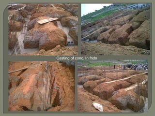 Casting of conc. In fndn
 