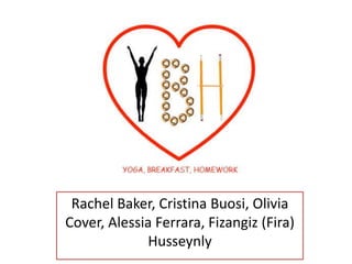 Rachel Baker, Cristina Buosi, Olivia
Cover, Alessia Ferrara, Fizangiz (Fira)
Husseynly
 
