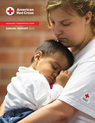 ANNUAL REPORT 2015
BRINGING COMMUNITIES HOPE
 